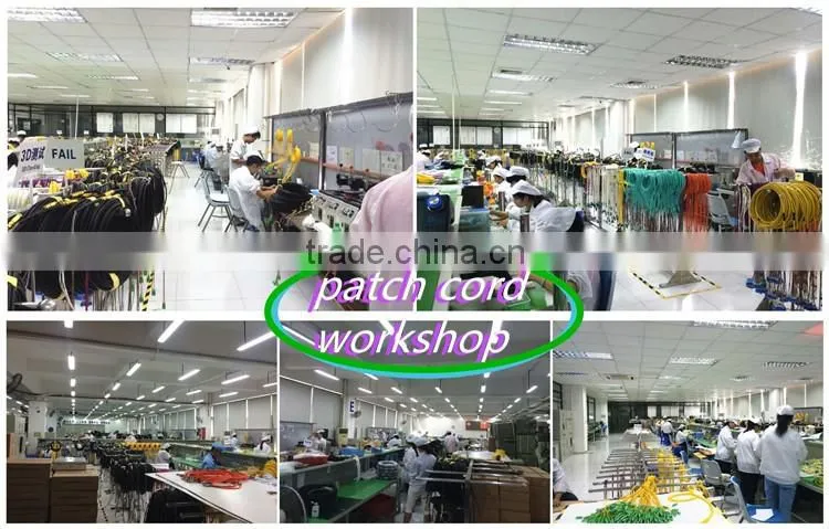 multimode ST fiber optic duplex patch cord