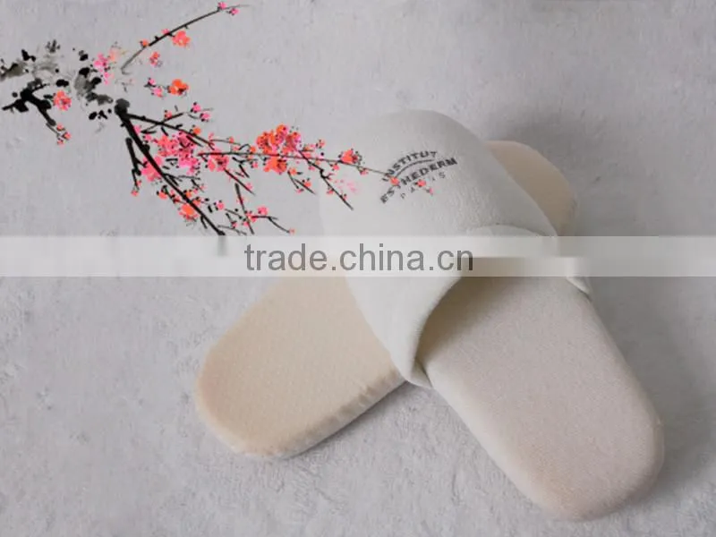 affordable cotton terry comfortable hotel slipper