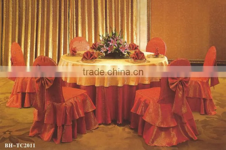 wholesale Modern wedding round nylon table cloth