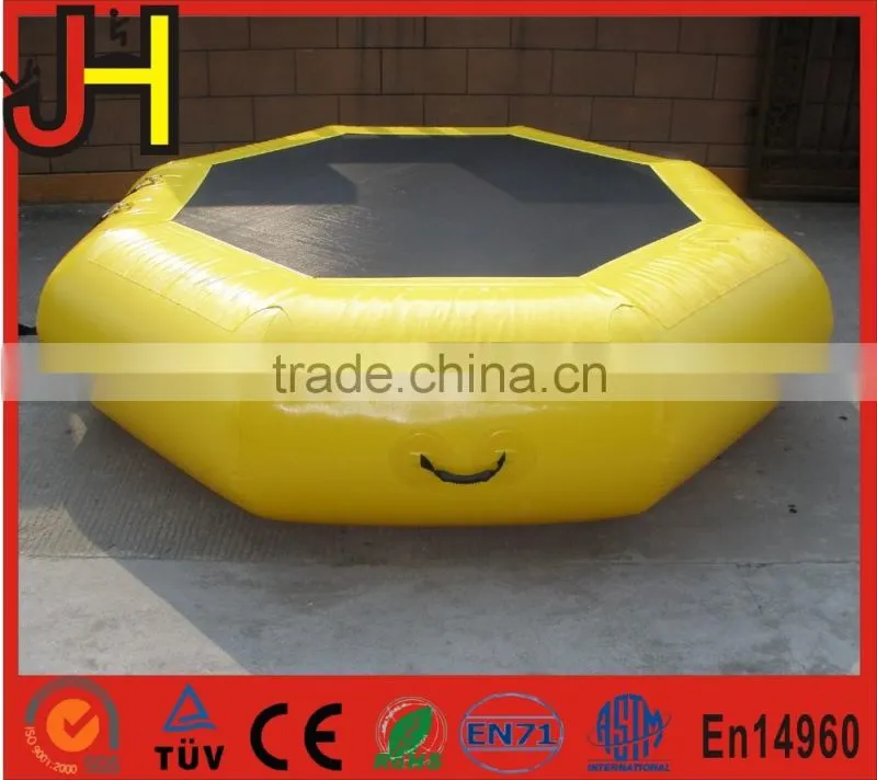 Dia 3m 0.9mm Inflatable Water Trampoline/Water Jumping Bed/Jumping Trampoline