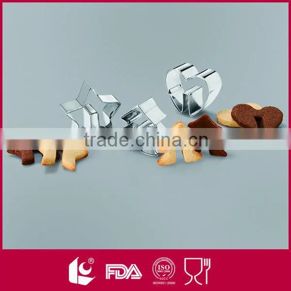High Quality Sport Stainless steel Cookie cutter set