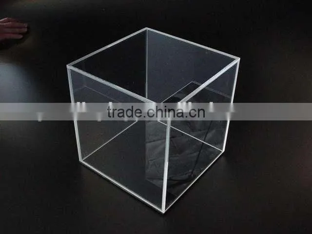Transparent desktop football acrylic display case