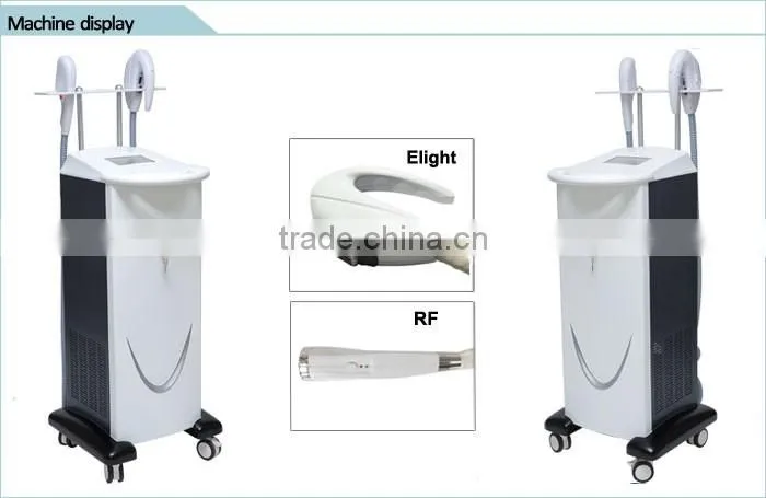 skin care beauty equipment permanent hair removal e light ipl rf system / Elight hair removal machine