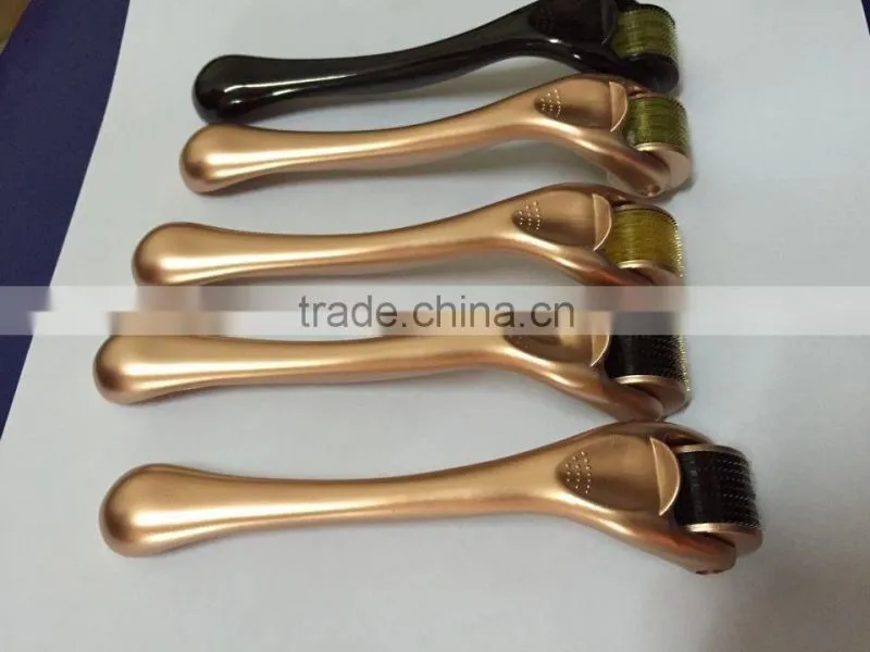 Microneedles for skin care, Derma Roller titanium needles