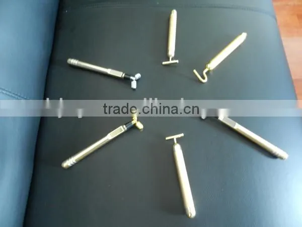 S-shaped vibration massage skin 24k gold facial beauty bar factory direct wholesale