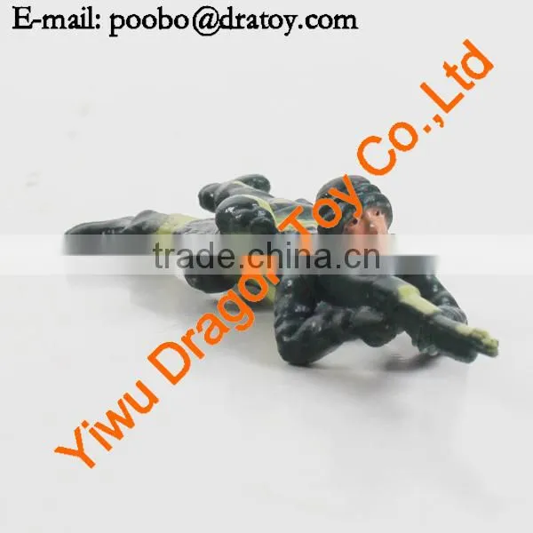 High quality plastic soldier figure toys