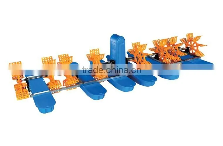 paddlewheel fish pond aerator/ waterwheel model oxygen increasing aerator