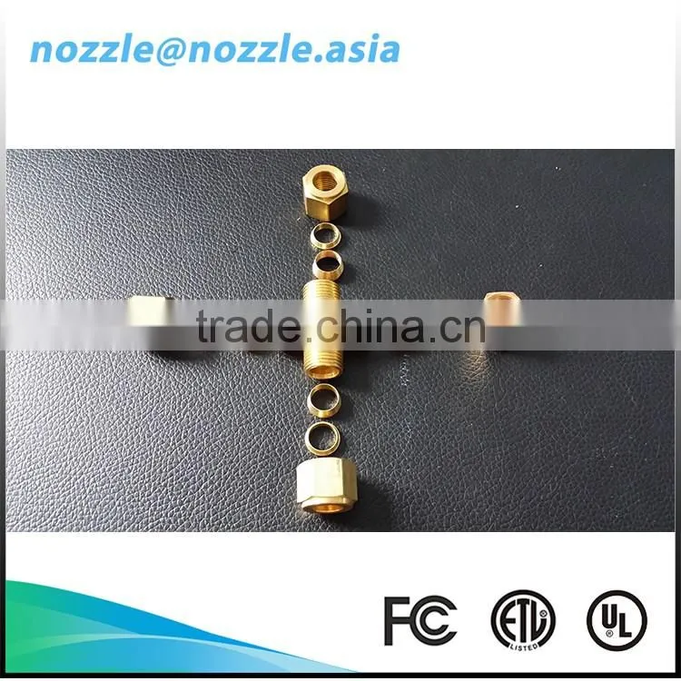 2016 Best Seller Amazon Double Brass Fogging Nozzles