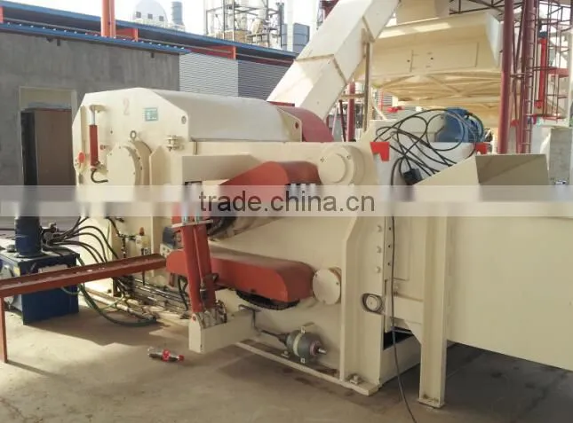 Manufacotry offer 20-100m3/h industrial wood chipper, drum wood chipper