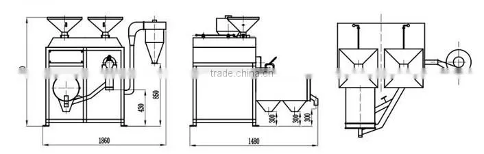 Corn Grinder Plant and Corn Flour Mill Plant
