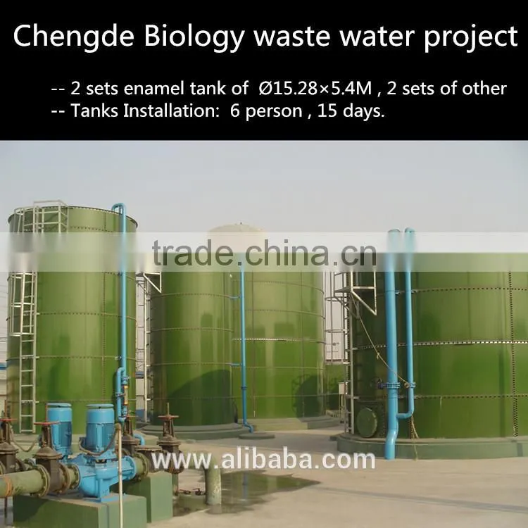 30 years long life span bulk silo for aquaculture storage