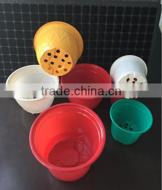 plastic flower pots for planting nursery