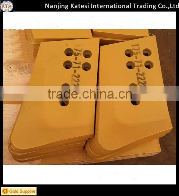 D155 175-71-22272 175-71-22282 Boron Steel Bullodzer Cutting Edge End Bit