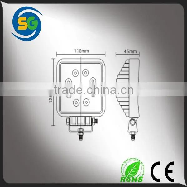 Excellent 6000k 10-30v 24w car work light led 12v