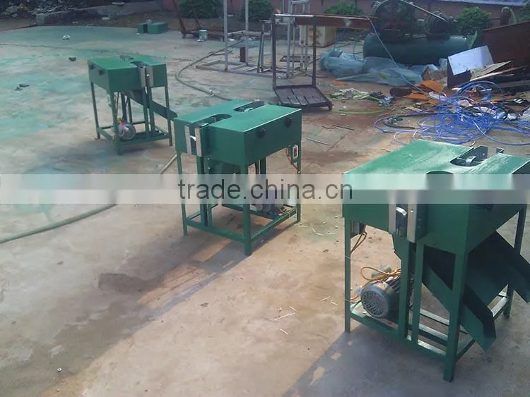 High efficiency fresh garlic root cutting machine