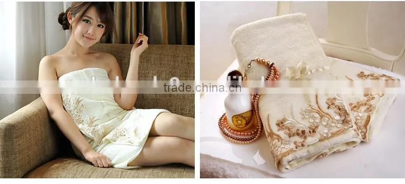 cotton bath towels high quality for adult products China embroidery towels