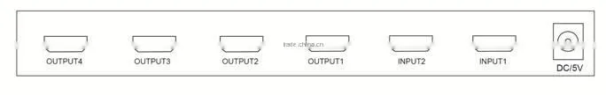 2X4 4K HDMI Switch/HDMI Splitter UK