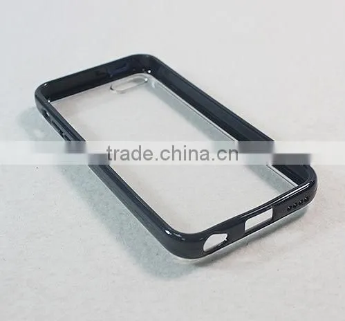 High quality for iPhone 5C TPU+PC case black