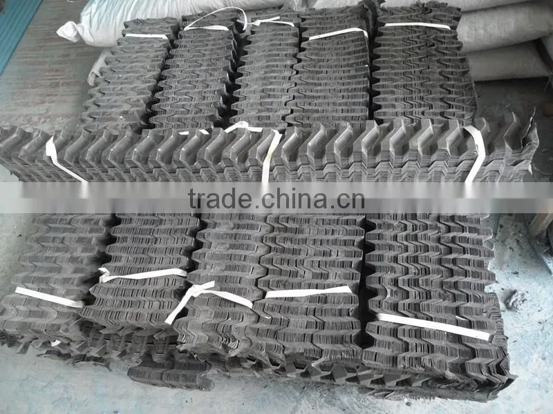 Good performance drift eliminator in cooling tower/135mm width M shape drift eliminator