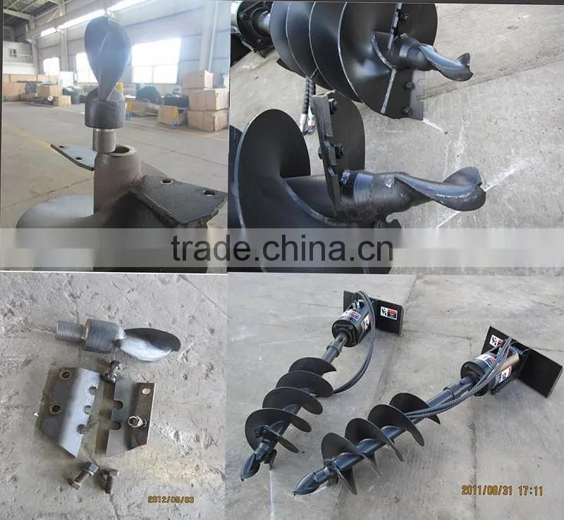 0510 series Earth digging tools fence post hole earth auger digger for tree planting