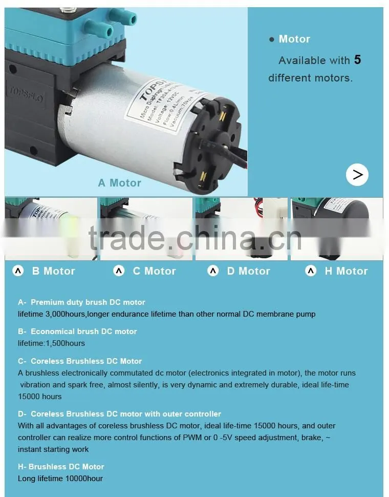 High Performance Liquid DC Diaphragm Water Pump