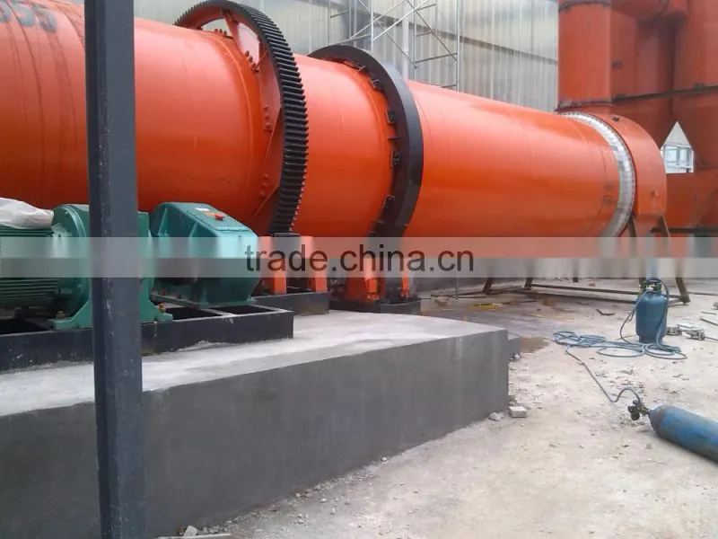 Limestone rotary dryer manufacturer in China