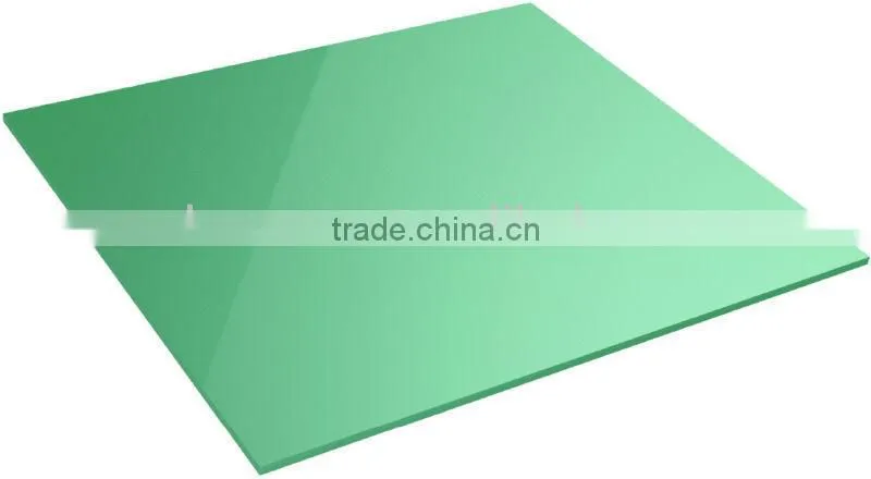 Opaque Lower Temp Plastic Polycarbonate Solid Flat sheet (Ti-Lite Metallic Green Solid Flat)