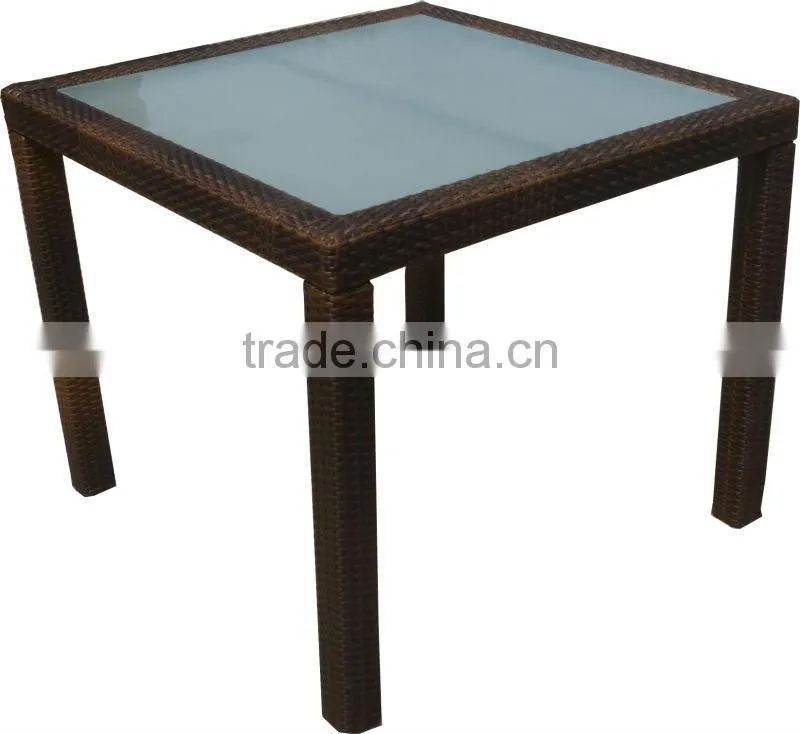 F-mediterranean rattan table and chair (2107+2048)
