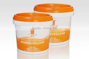 Flexible latex waterproofing coating for steel material