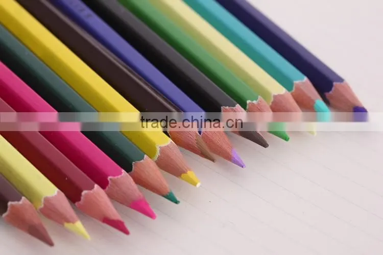 Factory Wholesale Eco Friendly 7 inch Wooden Watercolor Pencils