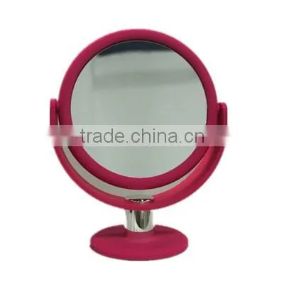 Cheap cosmetic promotional plastic beauty makeup mirror