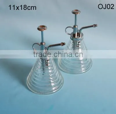 liquid water perfume soap glass spray bottle with plastic spray cap