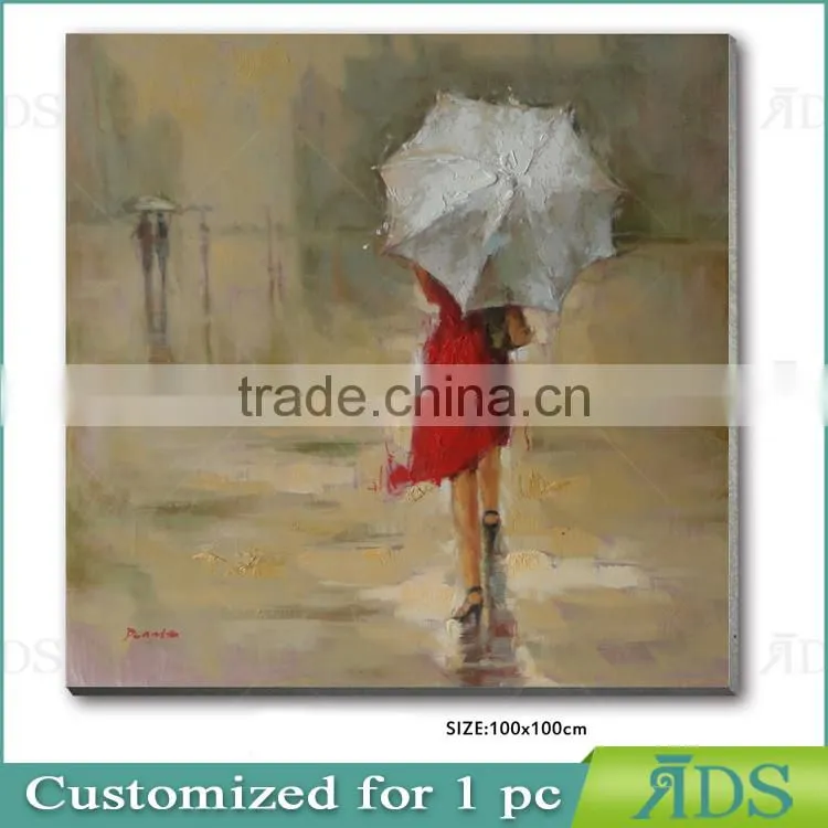 Modern Abstract People Art Human Figure Oil Painting