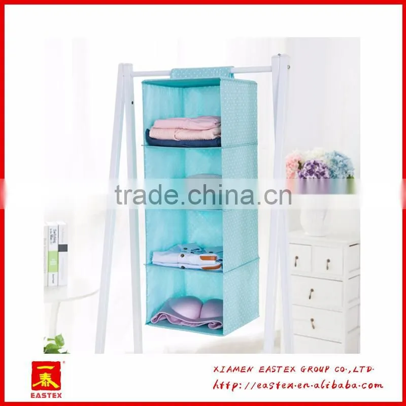 Foldable hanging storage boxes,clothes scarf pants socks hanging receive bag