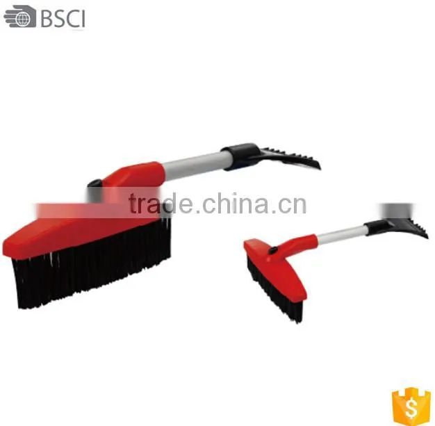 3 in 1 multifunctional EVA grip snow brush with rubber wiper