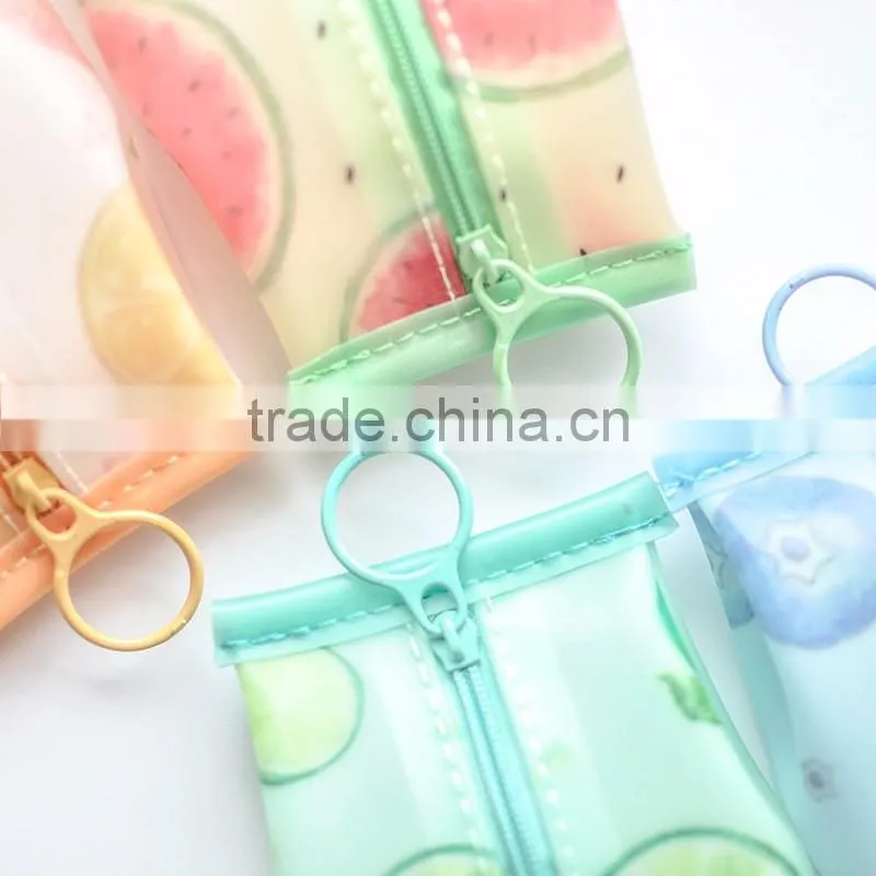 Most weclomed simple carton new style children pencil case for gift