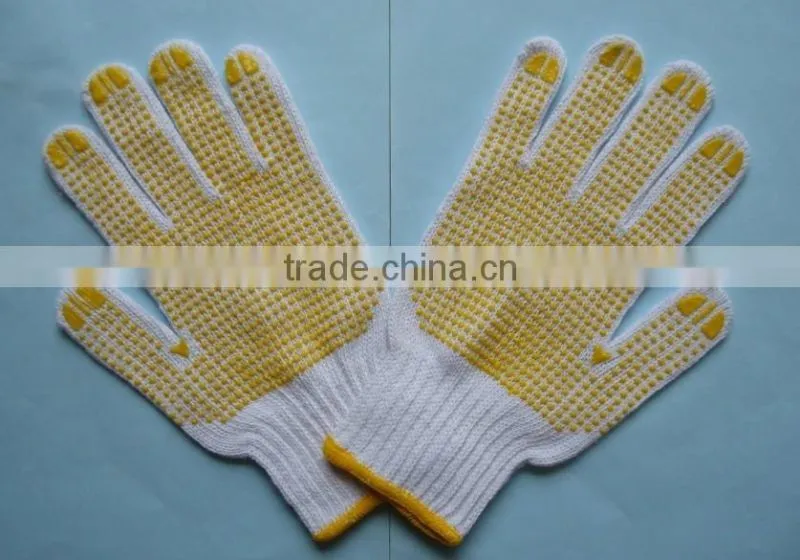 PVC Dotted Gloves Cotton Gloves Work Gloves