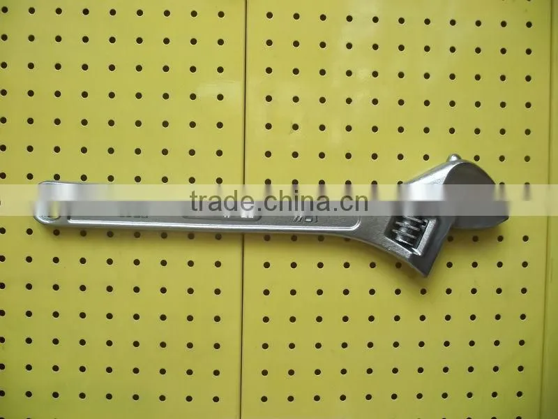 PVC handle adjustable wrench 300mm