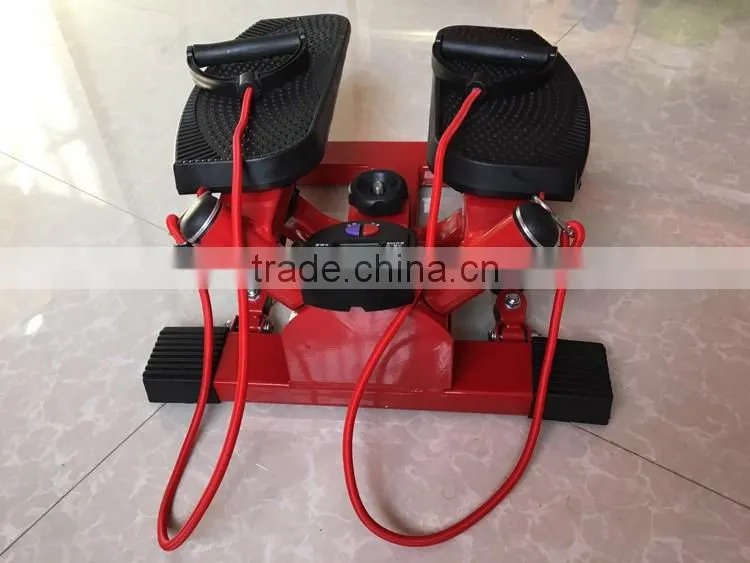 2016 mini gym equipment stair stepper with rope for home fitness