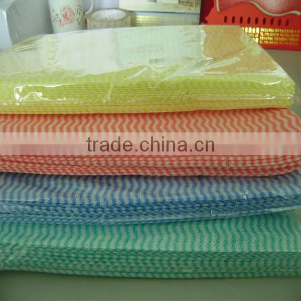 printed dish nonwoven wipe/all purpose clean wipe spunlace nonwoven disposable nonwoven cotton washing cloths