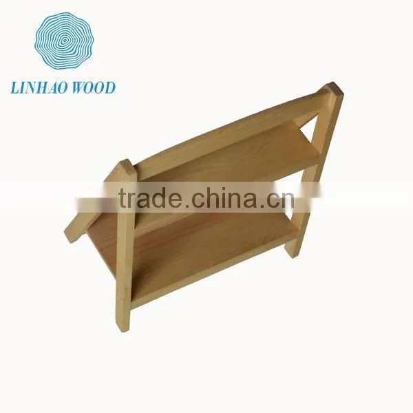 natural wood flower pot display stand,decoration wooden display stand,cheap ornament display stand