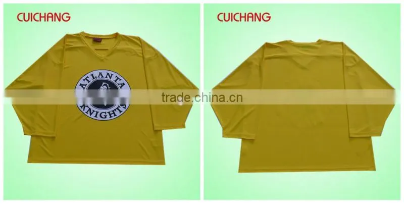 Sublimation ice hockey jerseys&sublimation inline hockey jersey&hockey jersey china cc-035