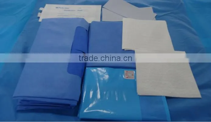 surgical disposable laparoscopic Pack with bag
