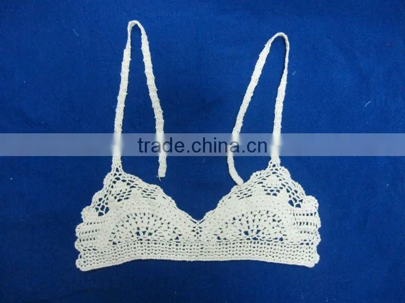 Hot!Fashion Crocheted Bikini Top