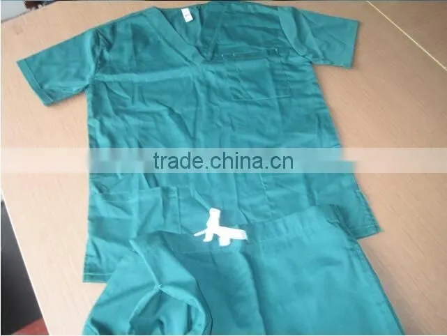 hospital use uniforms/unisex gender medical scrub uniform