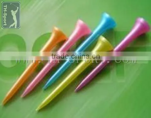 Colored Plastic golf tees wholesale
