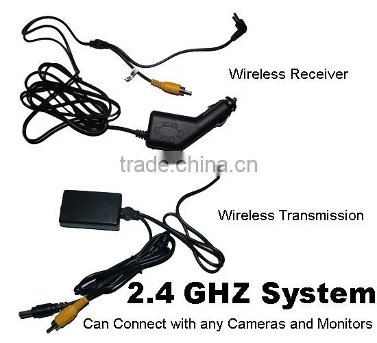 European License Plate Frame Car Rearview Parking System Camera Wireless