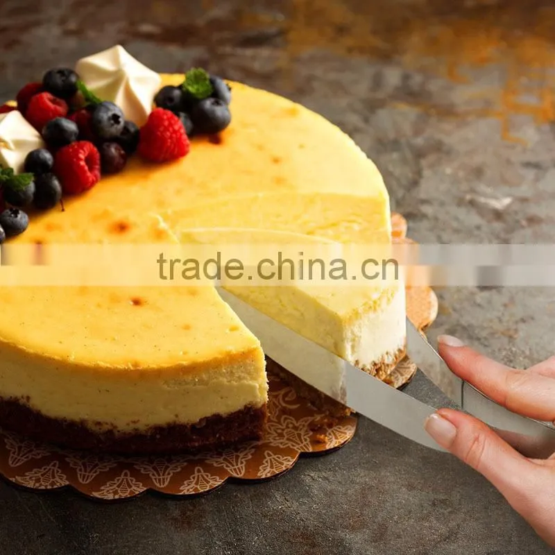 Amazon Hotting Food Grade Stainless Steel Cake Cutter,Cake Server Knife