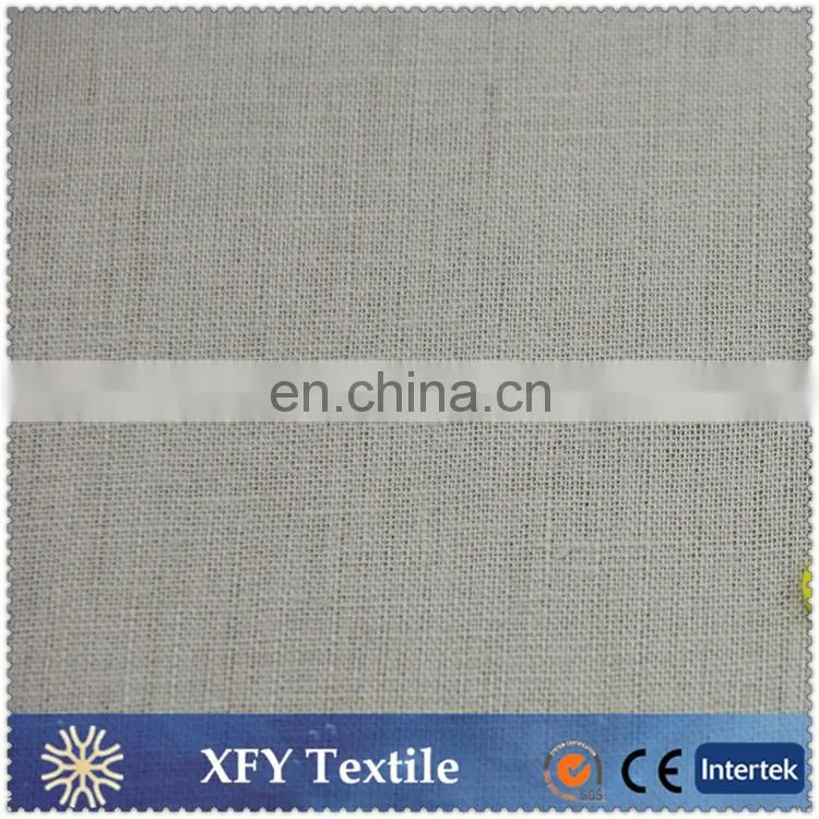 XFY wholesale dyed linen cotton fabric