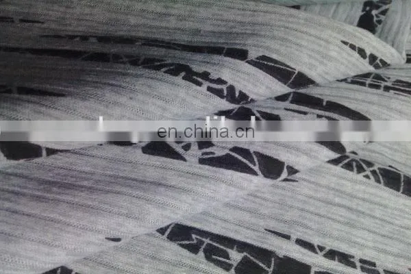 shaoxing winfar drop needle baby pigment printed polyester cotton interlock knit fabric